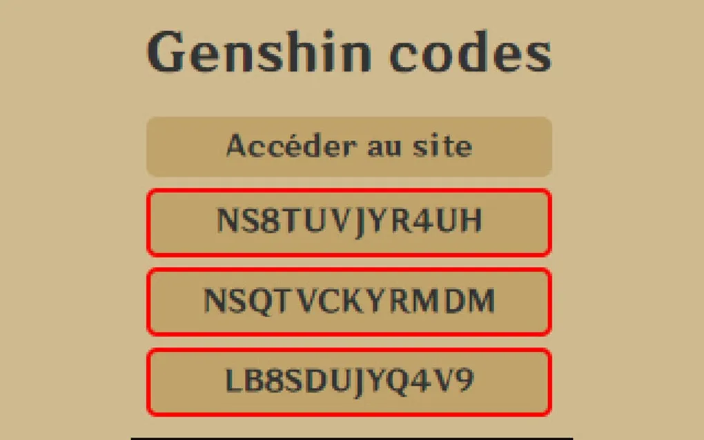 genshin codes — PL news