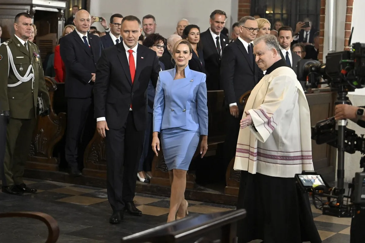 marta nawrocka niedziela palmowa — PL news