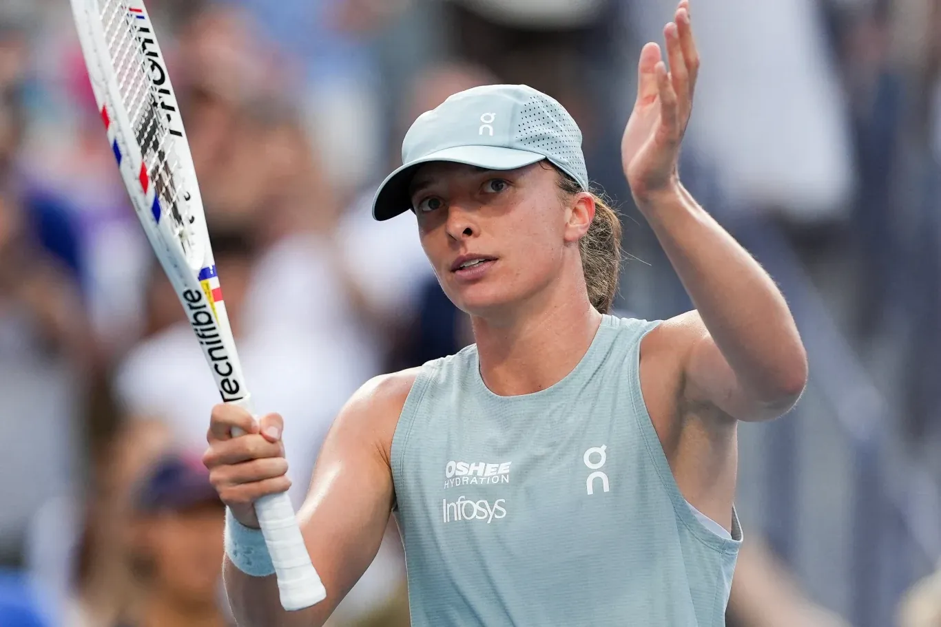 Iga Świątek rywalizowała z Diane Parry o awans do ćwierćfinału WTA 1000 w Cincinnati