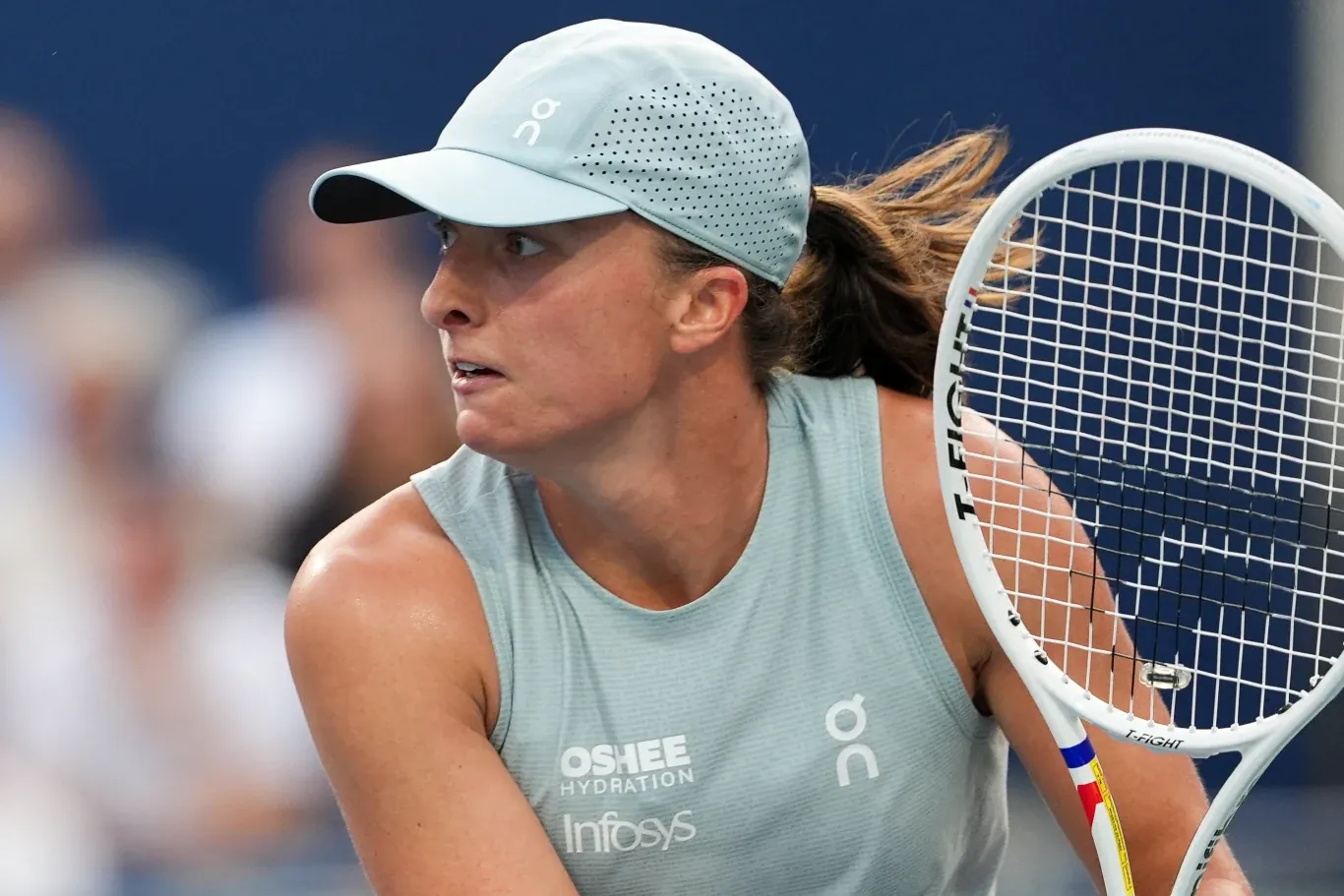 Iga Świątek rywalizowała z Eliną Switoliną o awans do finału WTA 1000 w Toronto